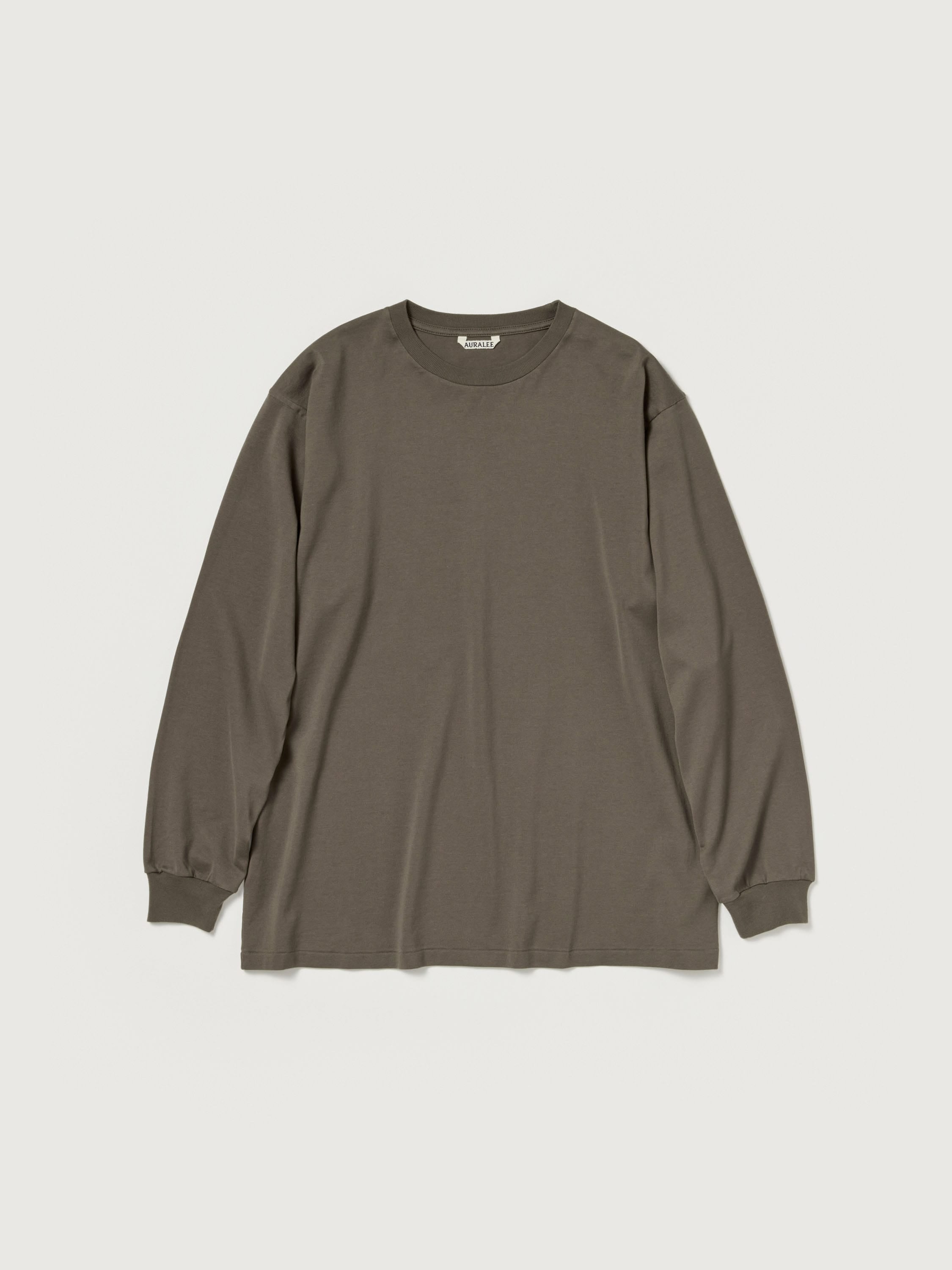 AURALEE 26AW LUSTER PLAITING L/S TEE